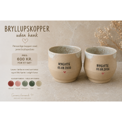 Personlige bryllupskopper 