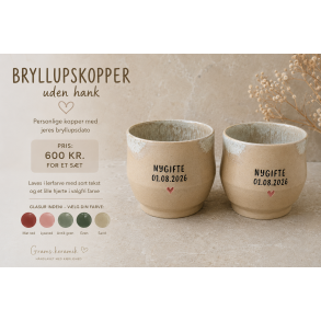 Personlige bryllupskopper 