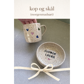 Morgenmadsk�l med kop i stent�j 
