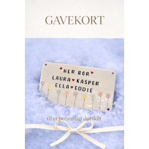 Gavekort til et d�rskilt 