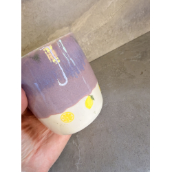 Porcel�nskop med citroner 