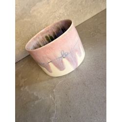 Porcel�nskop med tekst: LOVE 