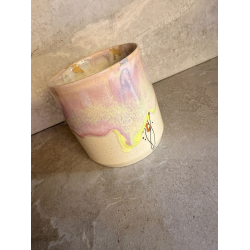 Stent�jskop drejet i h�nden - med kvindefigur 