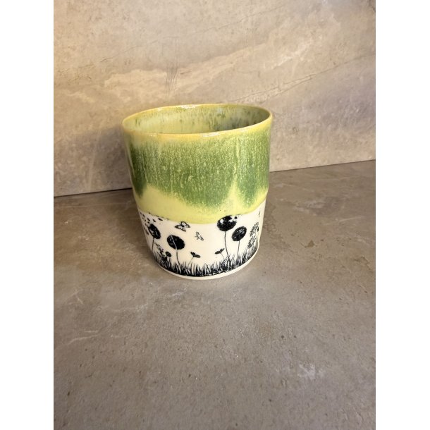 Porcel�nskop med Natur/skov 