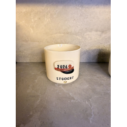 Studenter kop i porcel�nsler (R�D HUE)