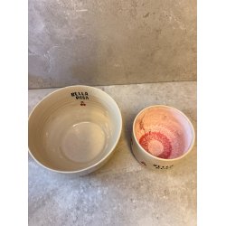 Personlig baby sk�l/kop med frugter 