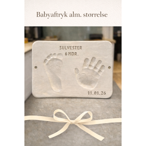 Babyaftryk alm. st�rrelse 