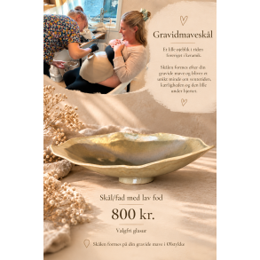 Gravid mavesk�l - lille fod 