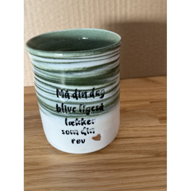 Tekstkop: M� din dag blive liges� l�kker som din R�V 