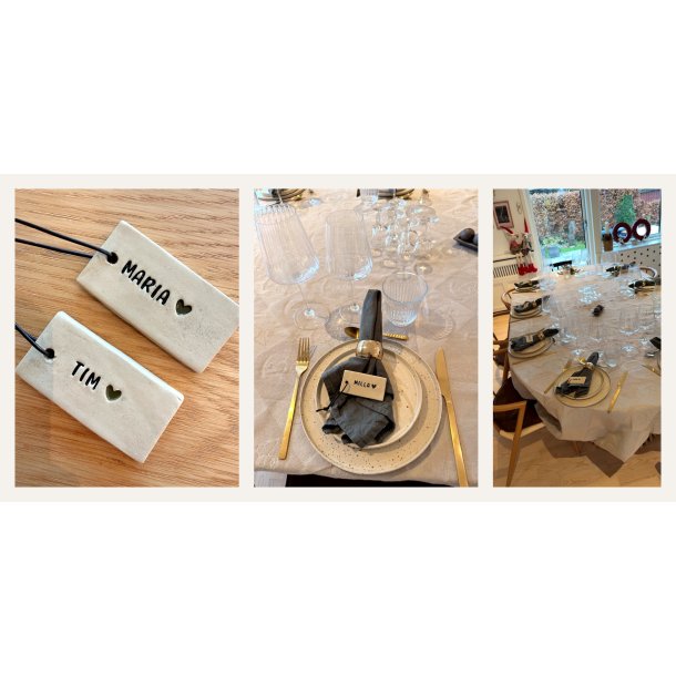 Personlige bordkort 