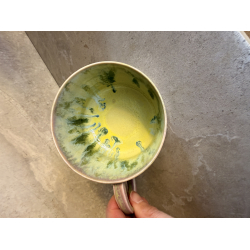 Porcel�nskop med citroner + hank 